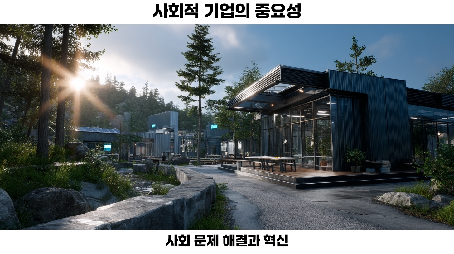 사회적 기업의 정의와 중요성