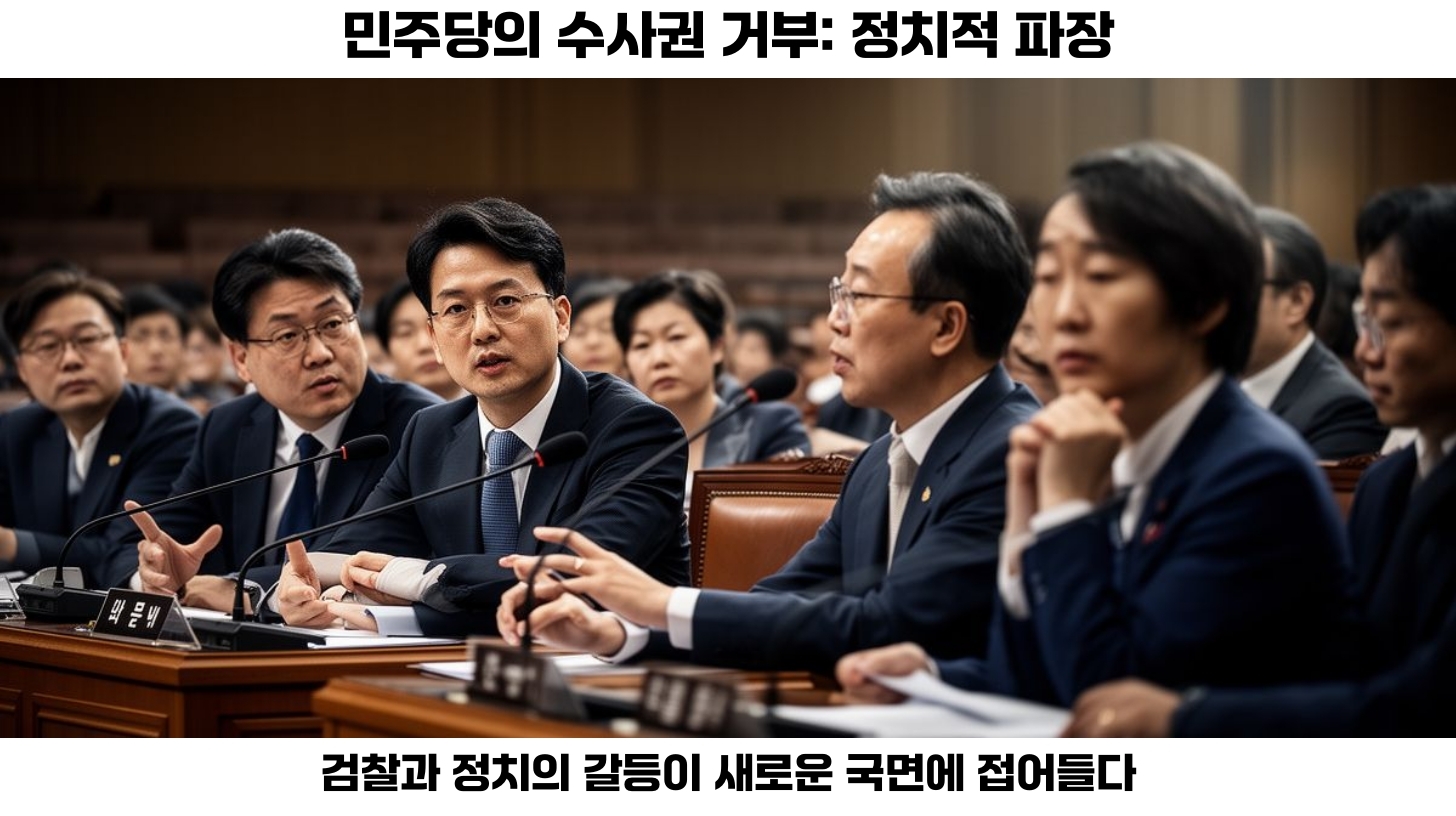 민주당의 보완수사권 거부 배경에 대한 분석