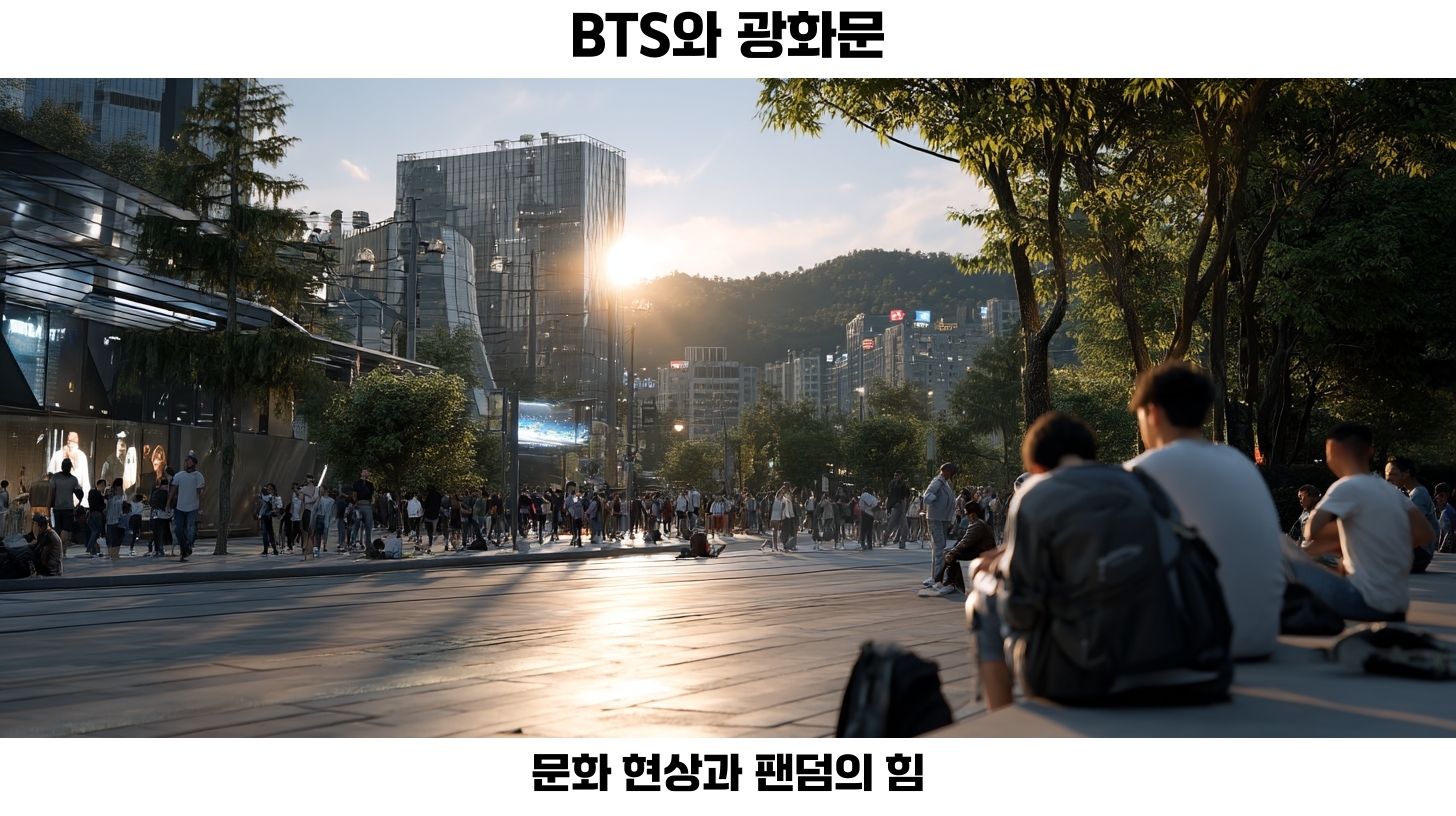 BTS와 광화문: 상징적 장소의 의미와 영향