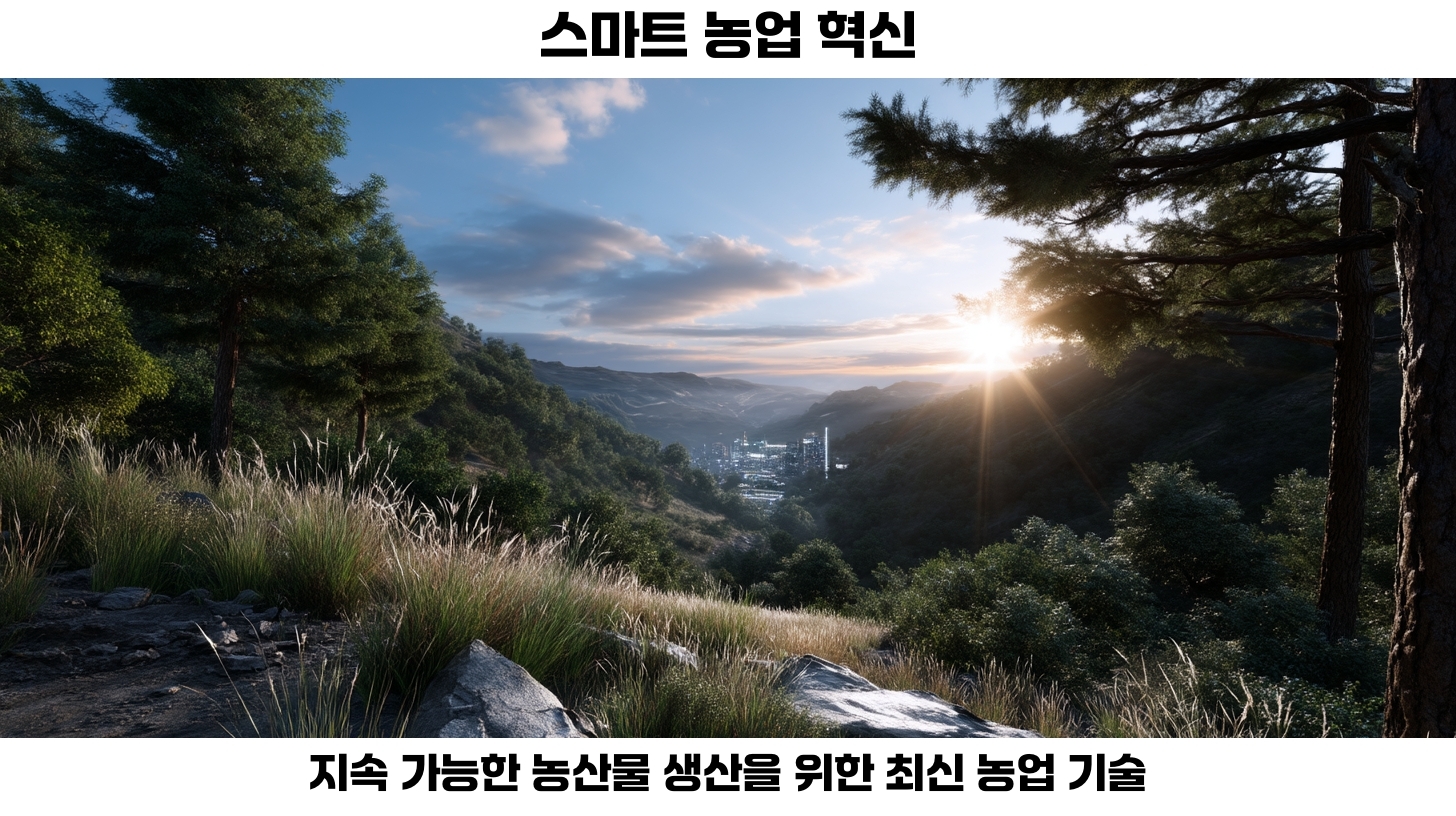 스마트 농업의 기본 개념과 중요성