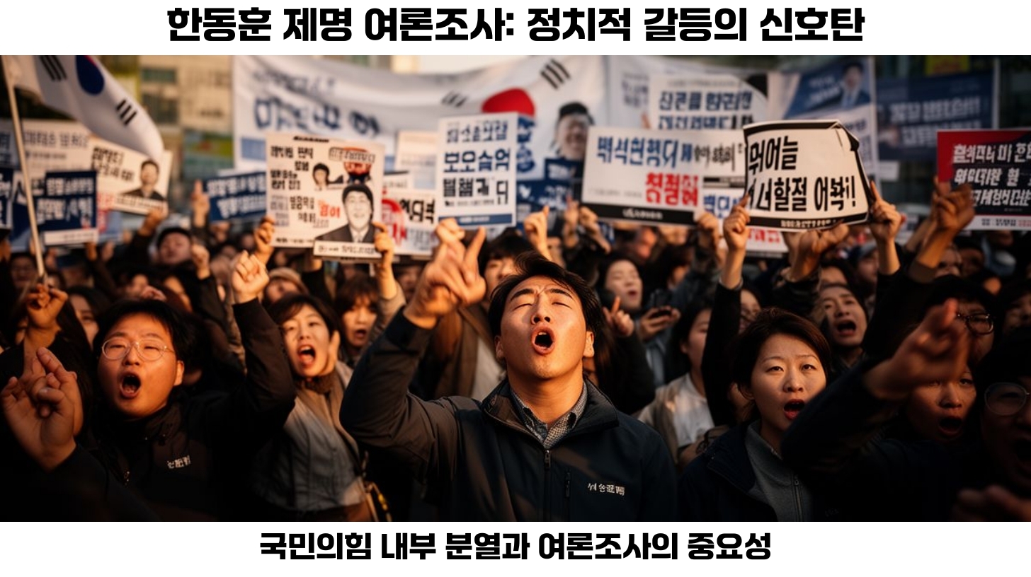 여론 조사 결과가 의미하는 정치적 파장