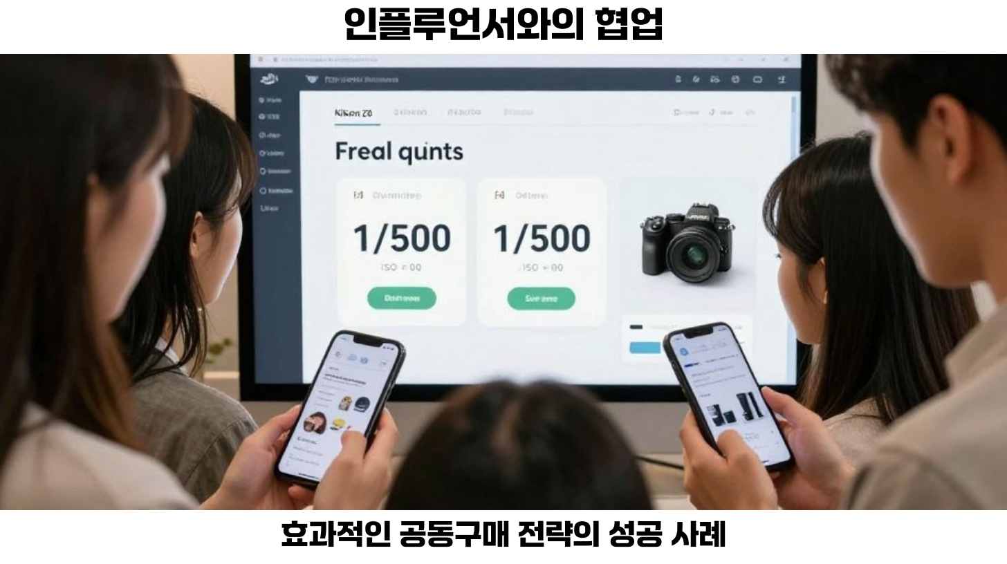 인플루언서와 협업