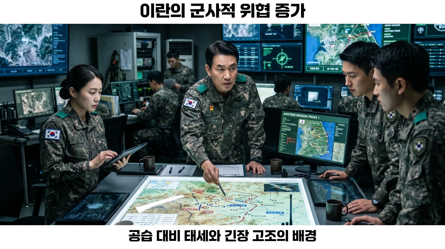 이란에 대한 공습의 배경과 이유
