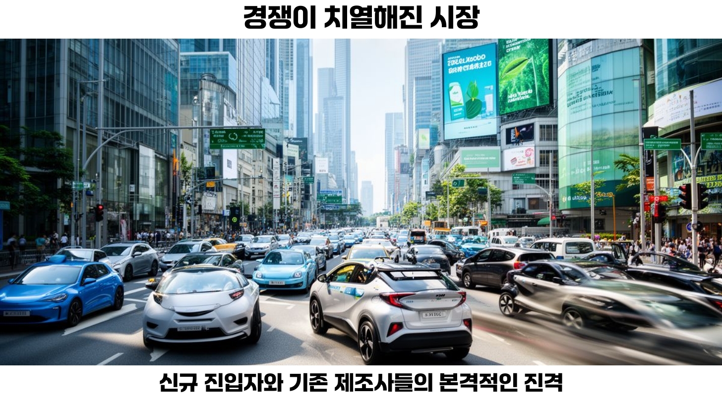 전기차 업계의 치열한 경쟁, 누가 생존할 것인가