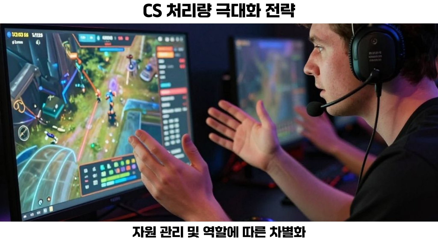 네번째 하루 최대 CS 처리량을 알기 위해서는 자기 훈련과 실전 경험의 결합이 필수적입니다.