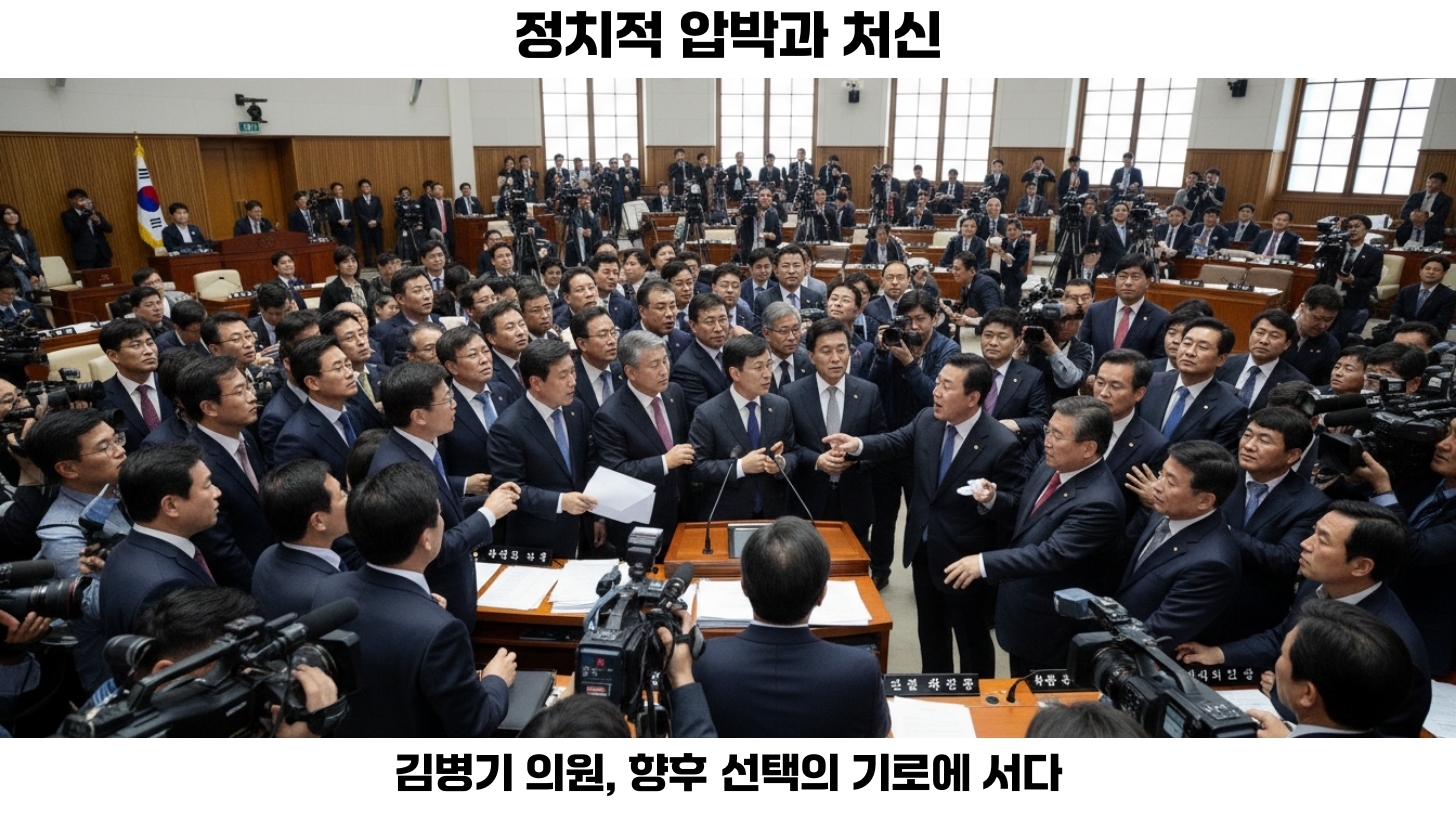 정치 스캔들: 김병기 의원이 처해야 할 고민