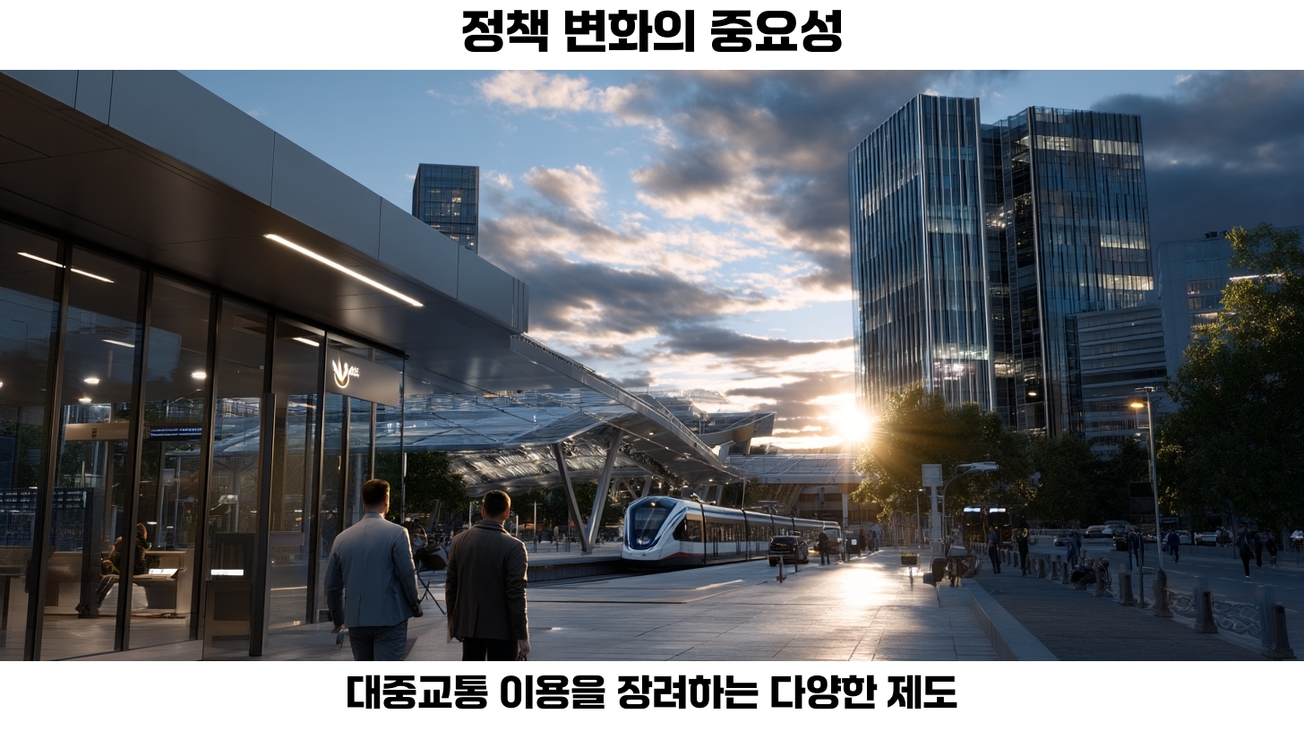 교통 혼잡 해소를 위한 혁신적인 대중교통 전략