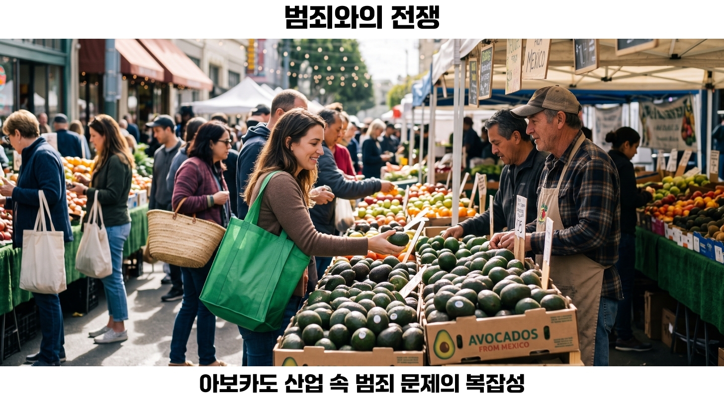 군사 배치: 멕시코 아보카도 농업을 보호하는 방법