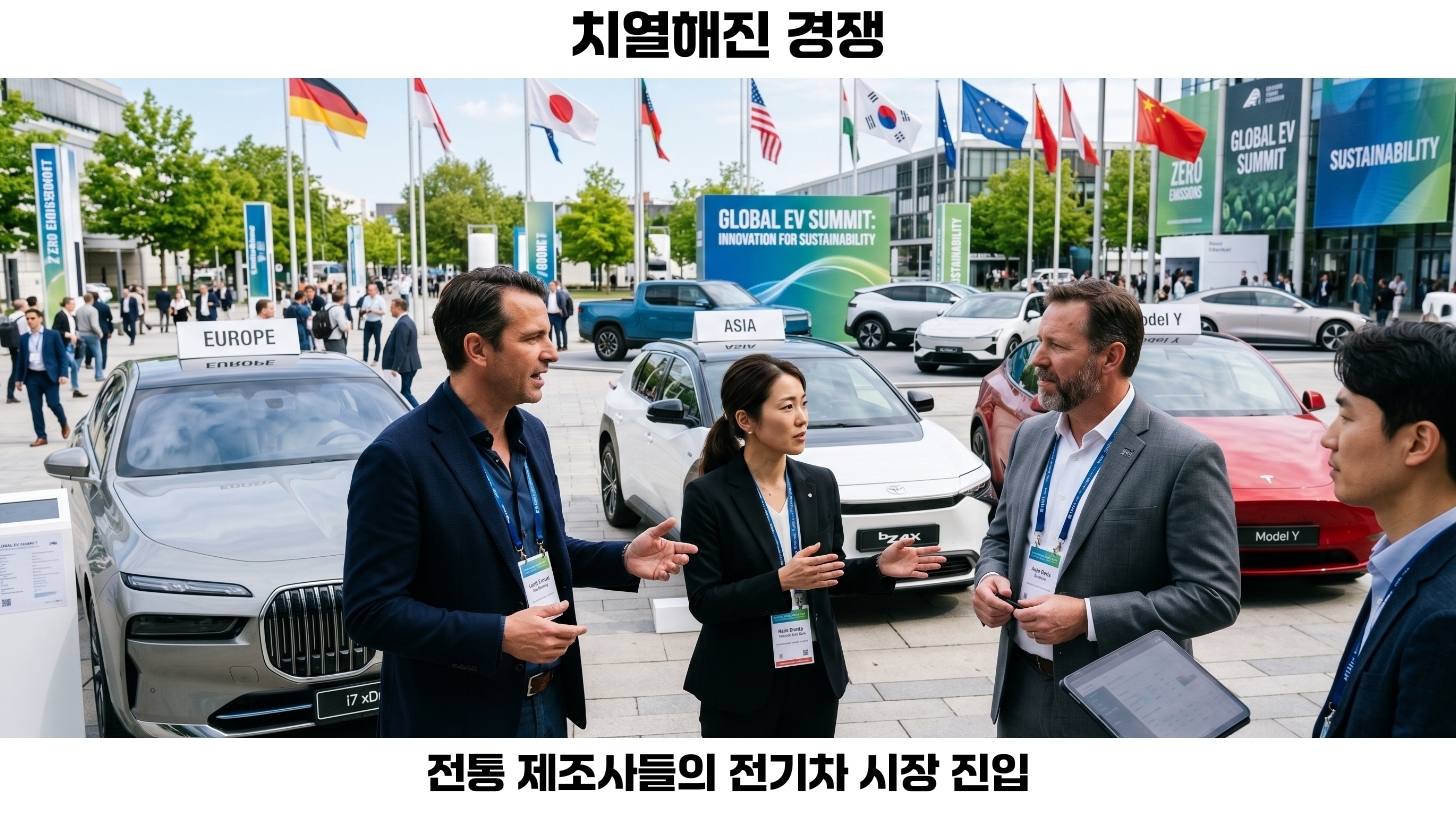 전기차 시장 위기: 세금 종료와 경쟁 심화 속 생존의 게임이 시작된다 4 글로벌 시장의 변화