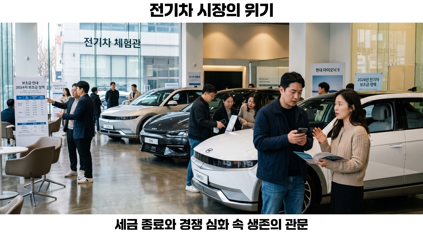 전기차 시장 위기: 세금 종료와 경쟁 심화 속 생존의 게임이 시작된다 2 전기차 시장 위기