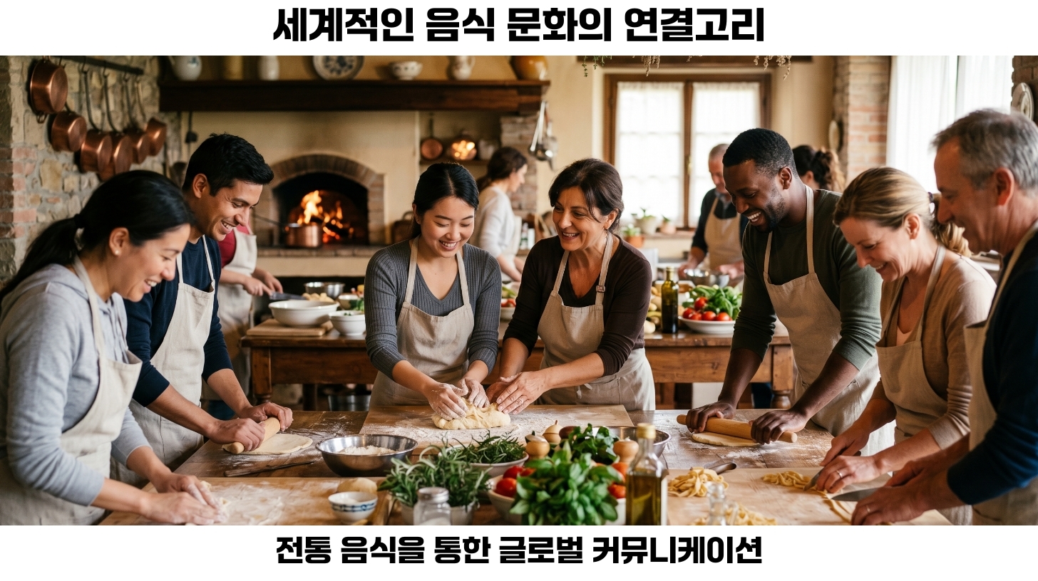 전통 음식을 통한 문화 이해와 소통의 중요성