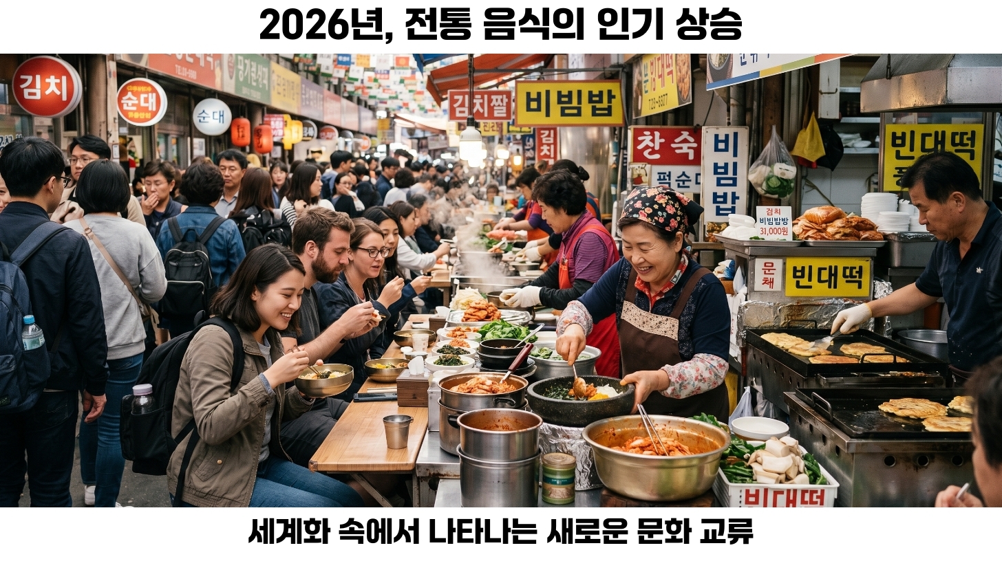 소비자 수요가 이끄는 전통 음식 트렌드