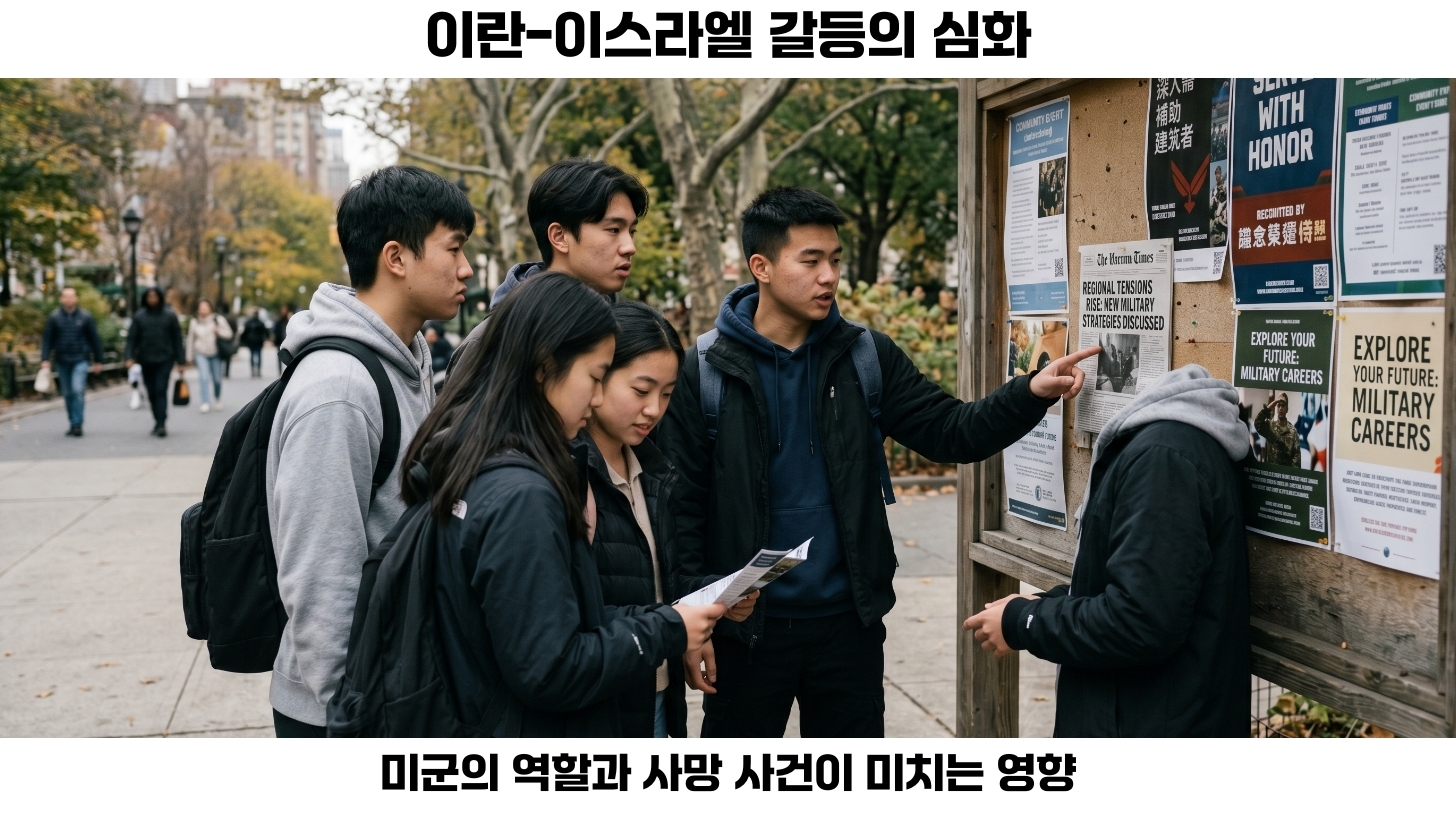 이스라엘과 이란의 갈등이 미군에 미친 영향