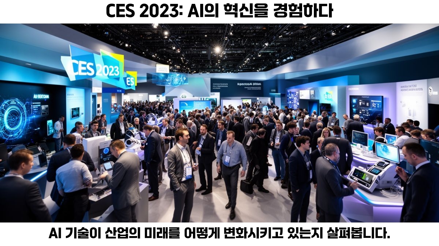 CES 2025: AI 기술의 미래와 글로벌 기술 경쟁에서의 전략적 투자 2 CES 2025에서 소개된 혁신적인 AI 기술 트렌드