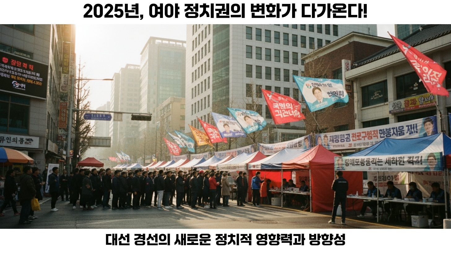 여야 정치권의 영향력: 대선 경선의 중요성