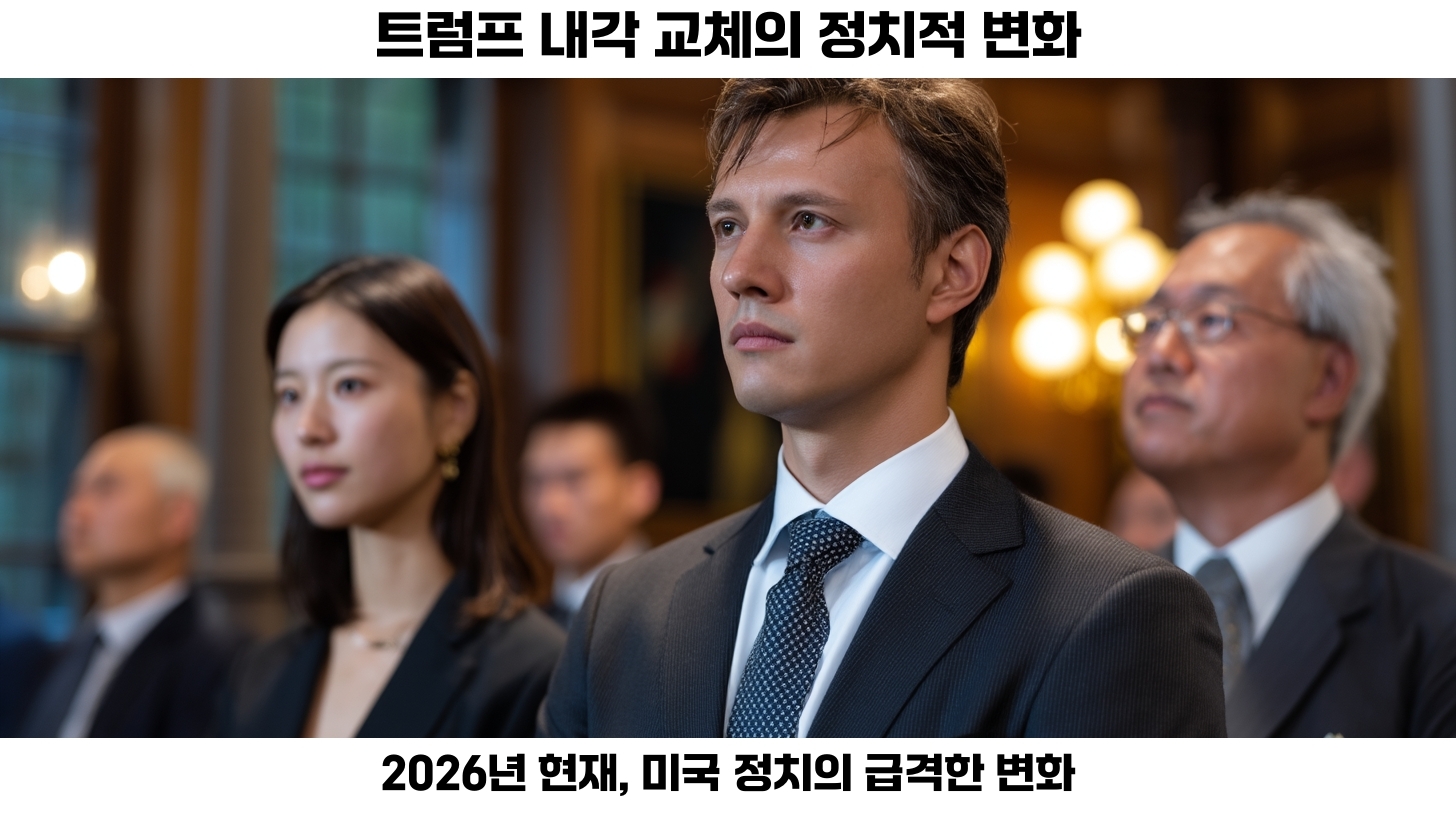 트럼프 내각 교체의 배경과 주요 인사들
