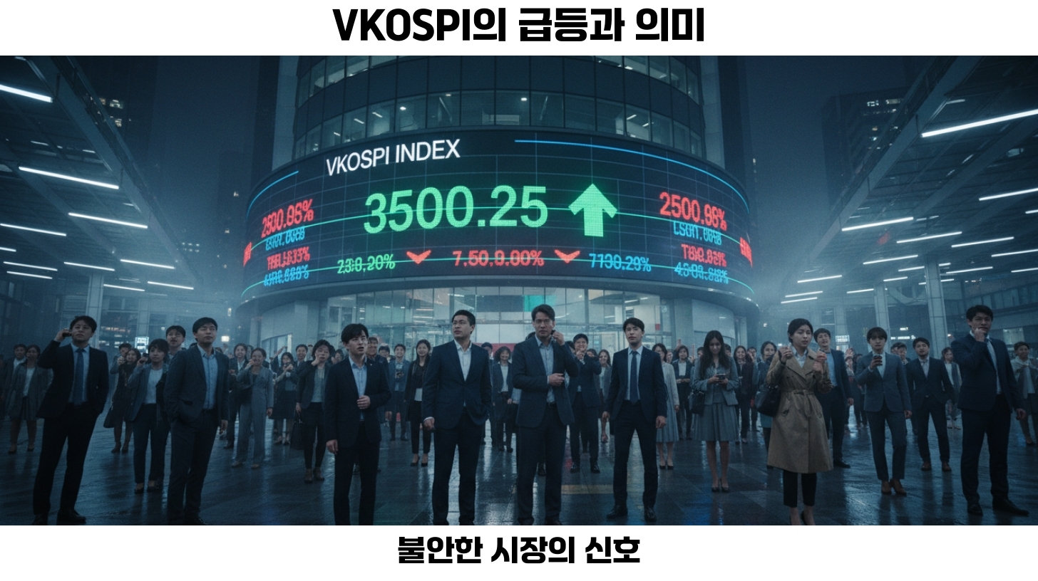 VKOSPI 급등, 시장의 반응은?