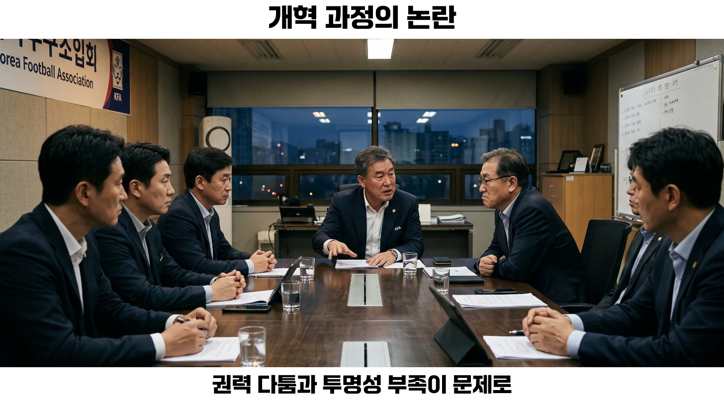 한국 축구의 주요 논란 분석