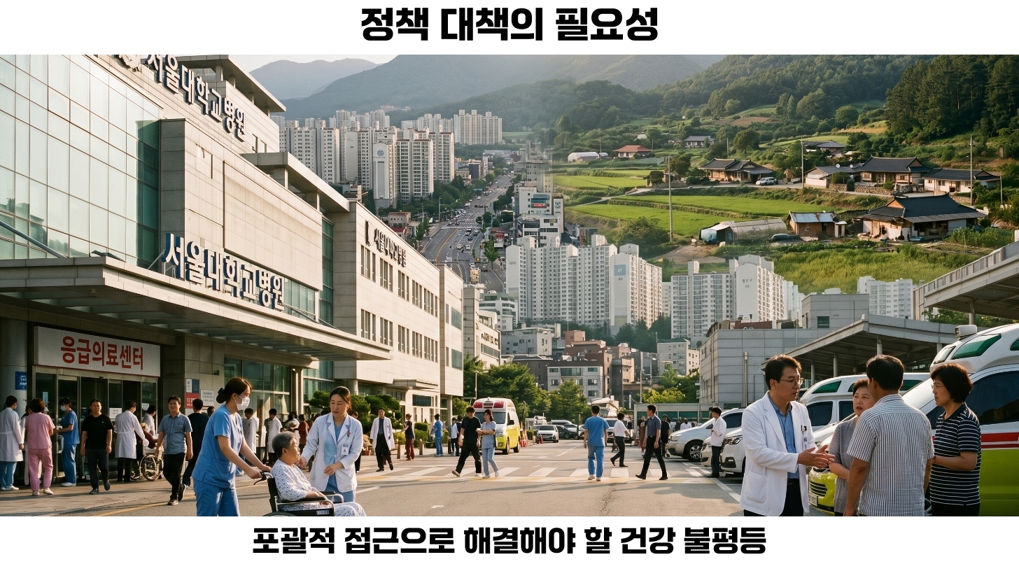 건강 불평등의 현실: 사회적 문제와 정책 대책의 필요성 4 의료 접근성 향상