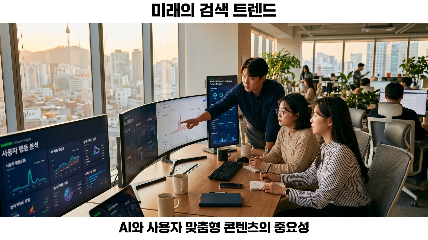AI 검색 강화와 네이버 서비스 종료
