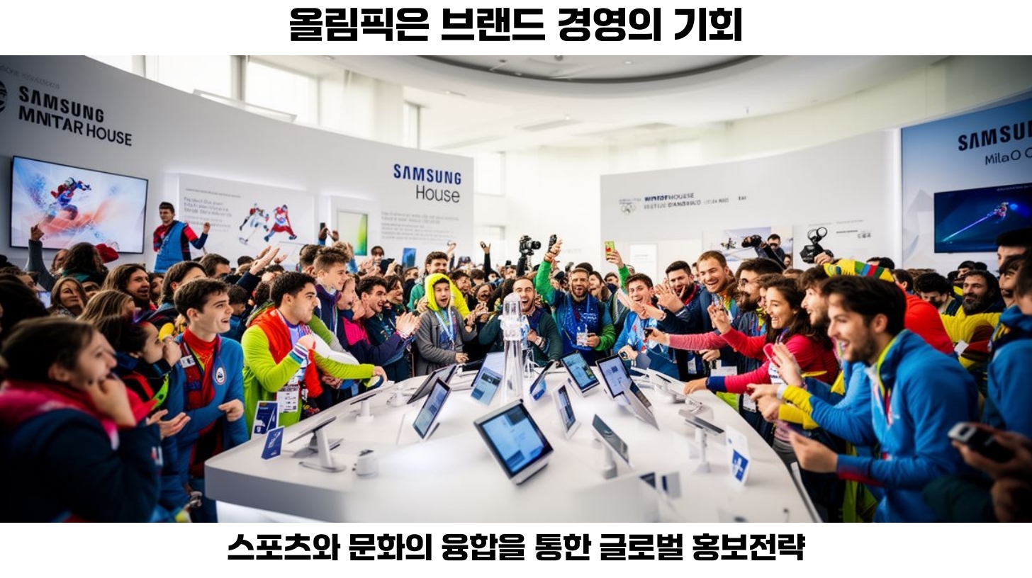 올림픽과 함께하는 삼성전자: 브랜드 인지도 향상의 비결