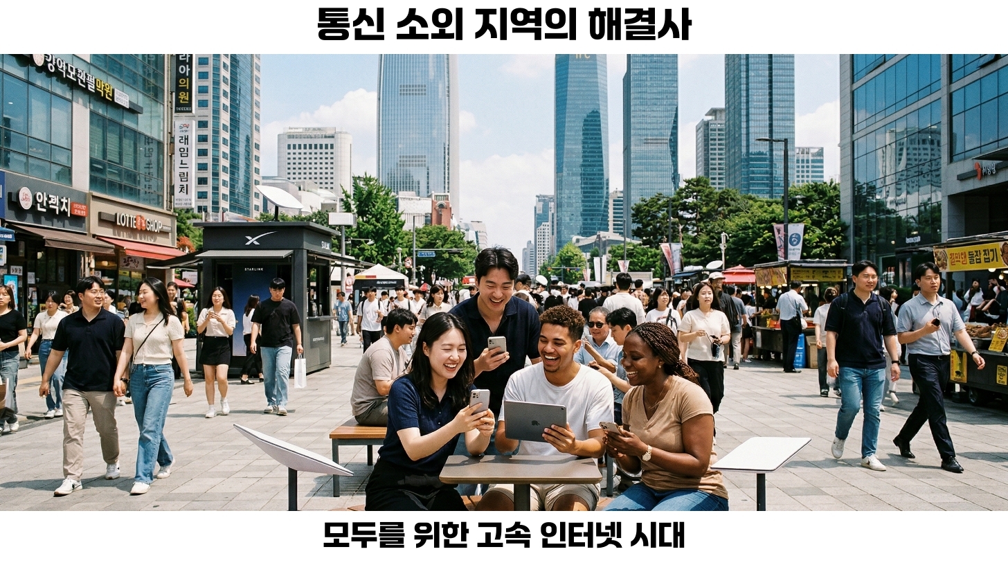 스타링크 서비스의 기대와 전망