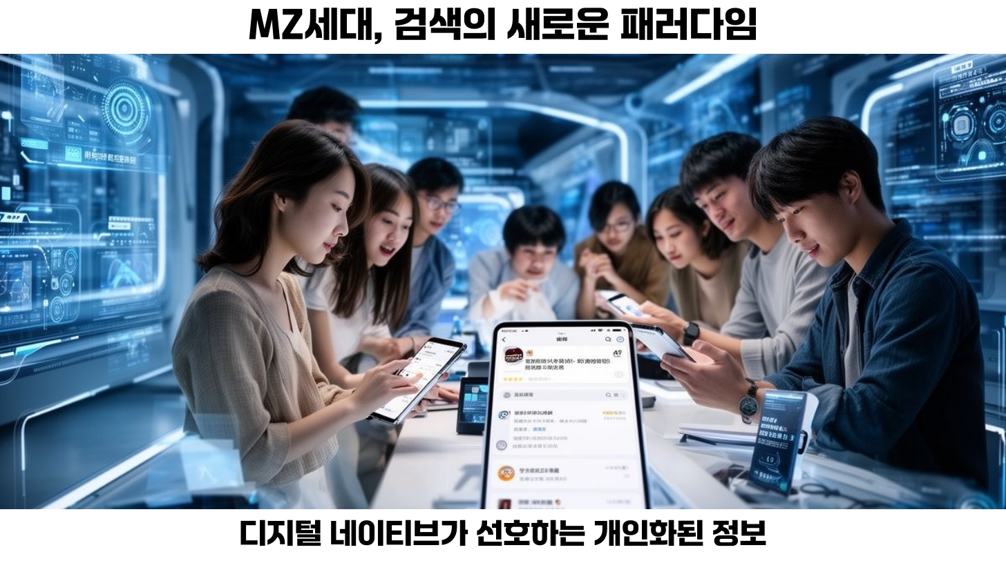 MZ세대가 추구하는 검색 경험: 속도와 정확성