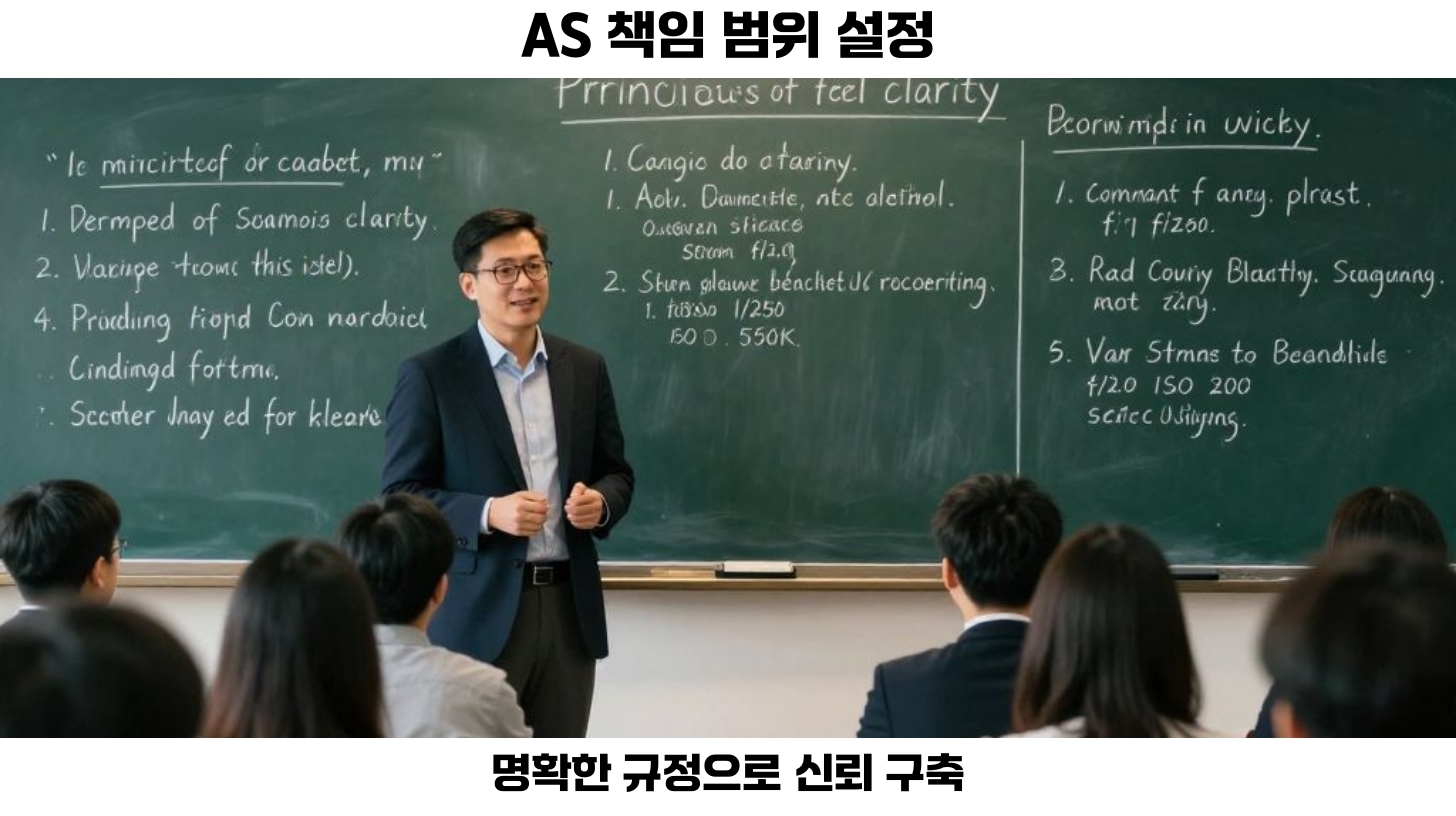 AS 책임 범위에 있어 필요한 요소들을 잘 정의할 때, 소비자와 기업 간의 신뢰가 증진될 수 있습니다.