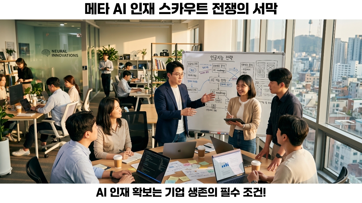 메타 AI 인재 스카우트 전쟁: 저커버그 보상과 업계의 들썩임 2 AI 인재 전쟁의 시작: 메타와 경쟁사 간의 치열한 경쟁