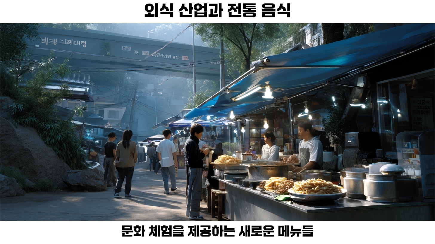 세계화가 가져온 전통 음식의 변형과 새로운 트렌드