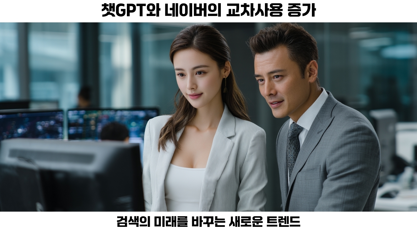 챗GPT와 네이버의 교차사용 증가: 검색의 미래를 바꾸는 새로운 트렌드 2 챗GPT와 네이버의 교차사용 증가