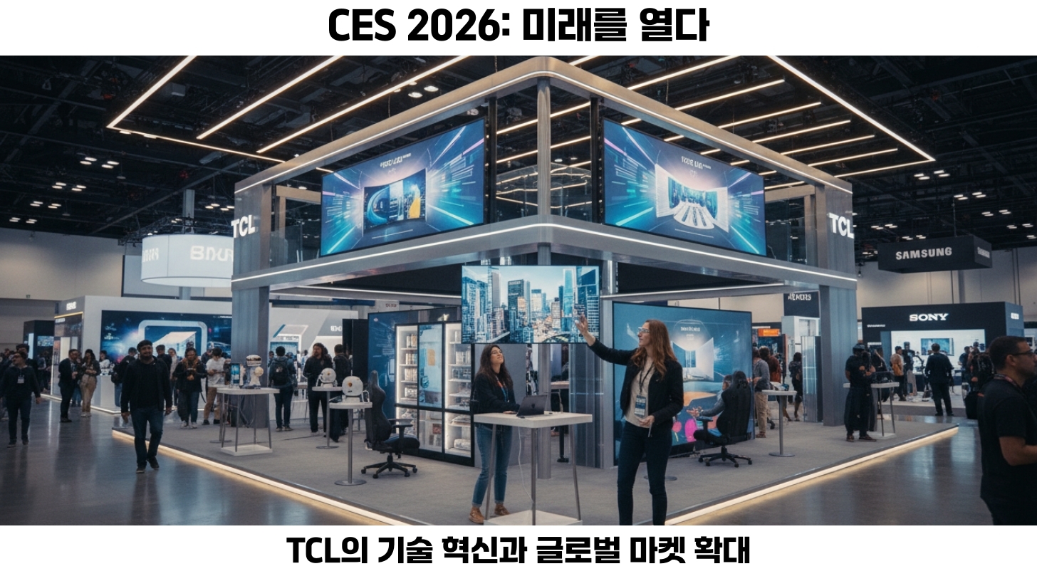 CES 2026: TCL의 기술 혁신과 브랜드 어워드로 살펴보는 글로벌 시장의 미래 2 TCL의 최신 기술 혁신으로 CES 2026을 빛내다