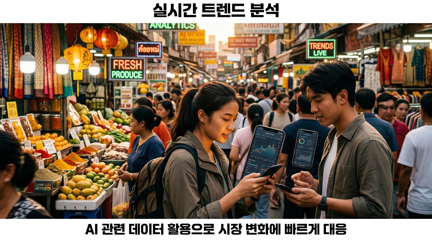 실시간 트렌드에 대한 심층 정보 제공