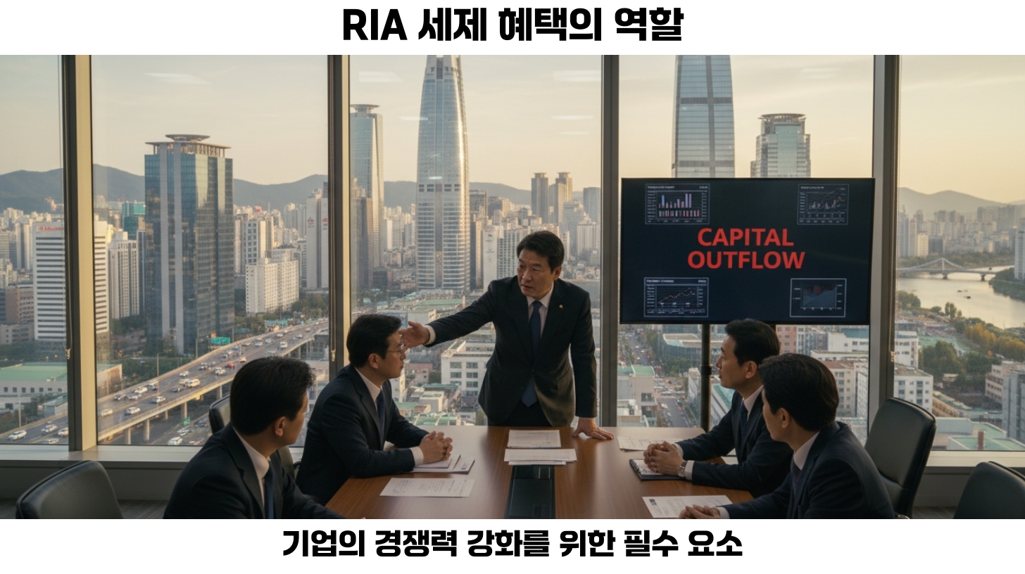 2025년 환율 안정의 중요성과 RIA 세제 혜택을 통한 기업 경쟁력 강화 4 고환율 시대의 자본유출 방지 전략