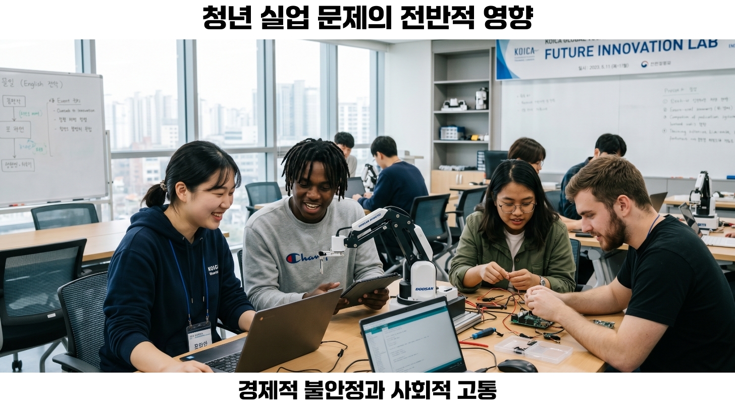 청년 실업과 사회적 문제