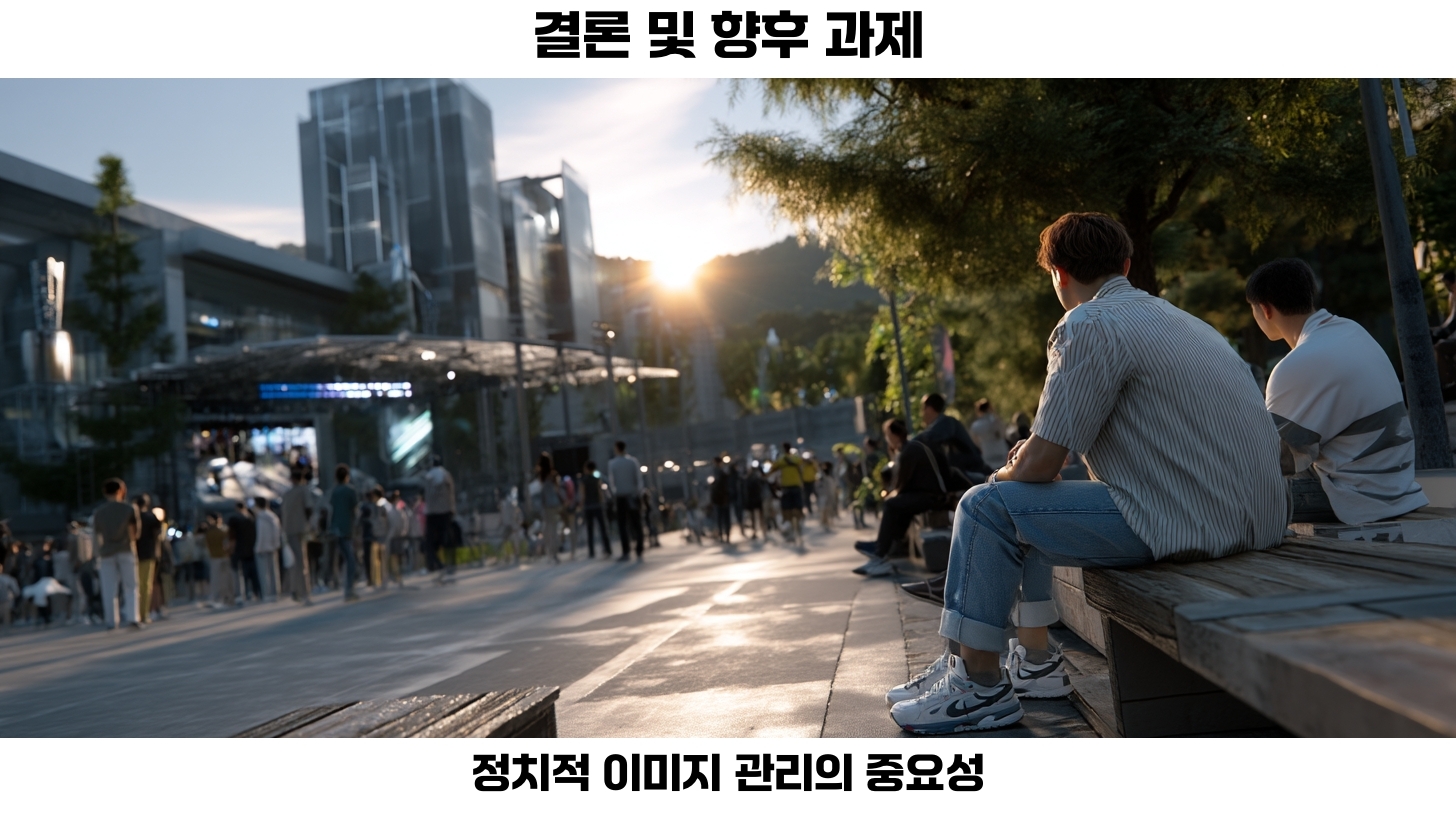 운동화 논란과 외교 행보