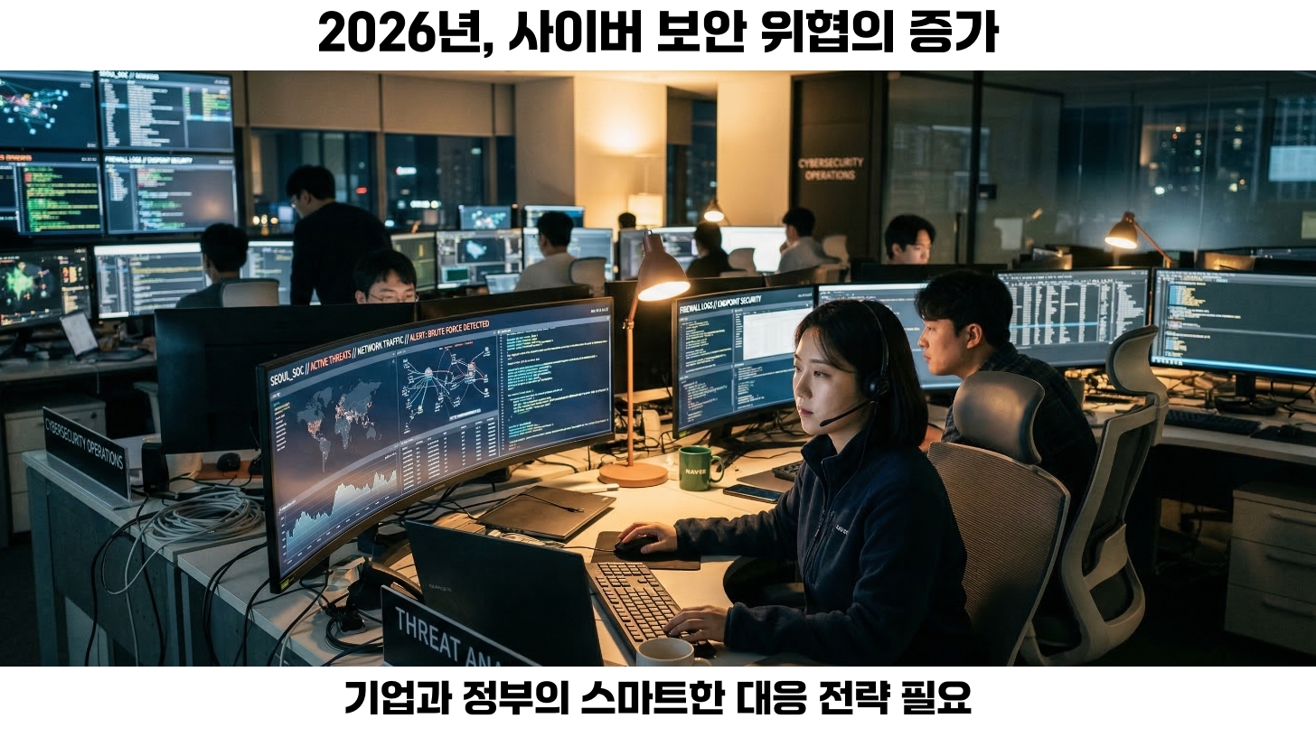 2026년 사이버 보안 위협 증가: 기업과 정부의 스마트한 대응 전략 2 사이버 보안의 중요성이 커지는 이유