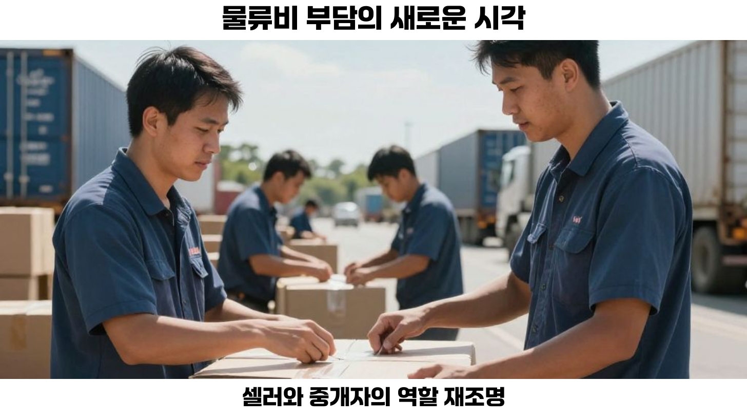 첫번째, 전자상거래가 발전함에 따라 물류비의 부담 주체에 대한 논의가 중요해지고 있습니다.