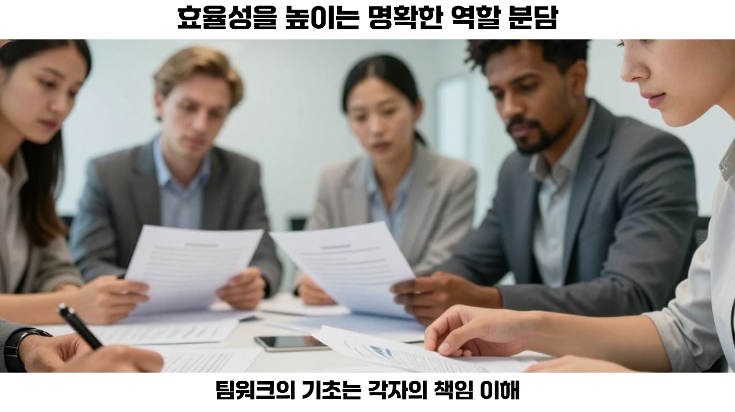 운영 인력의 역할 분담의 중요성