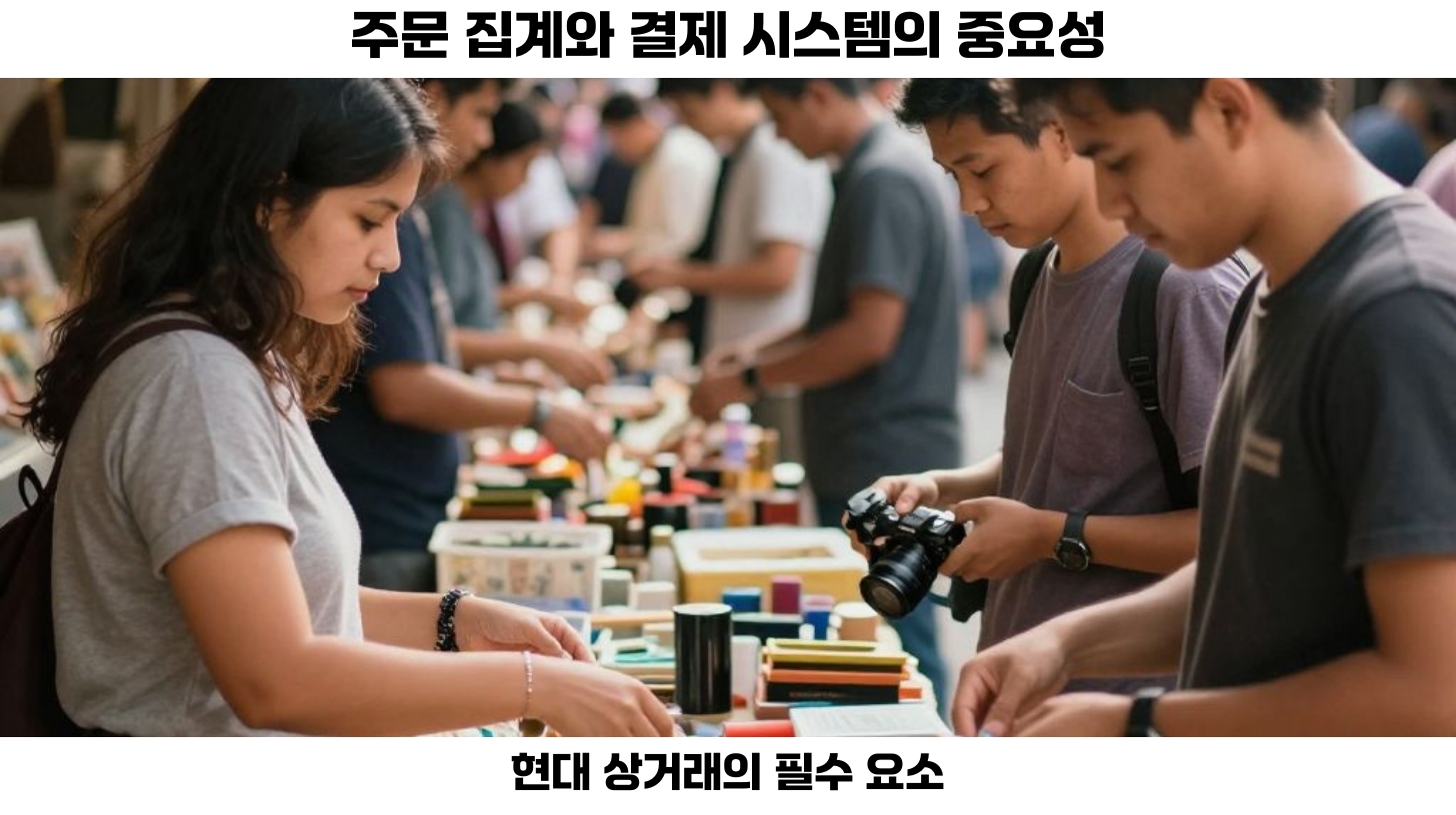 첫번째, 주문 집계와 결제 시스템은 현대 상거래에서 필수적인 구성요소로 자리잡고 있습니다.