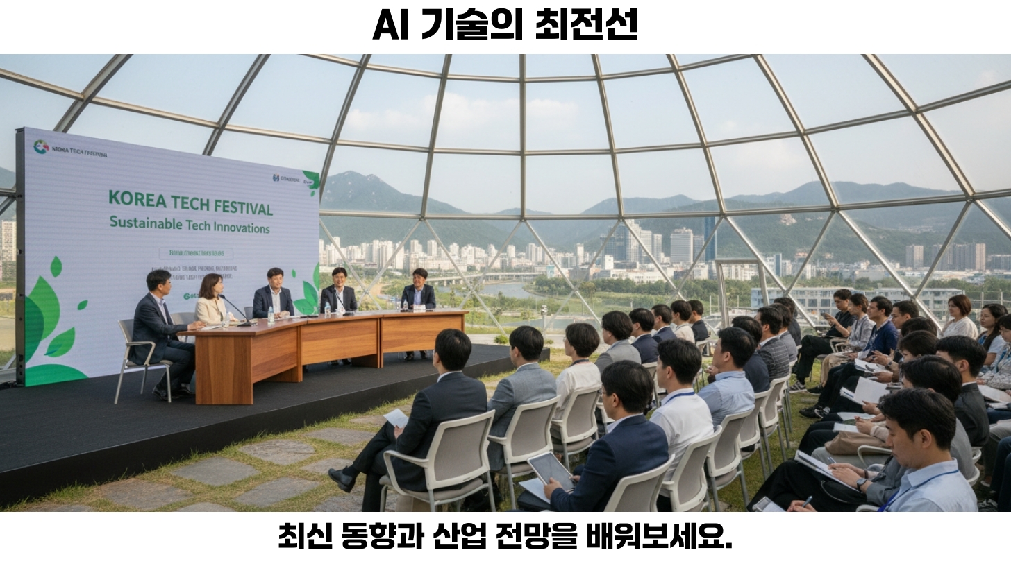 2025 코리아 테크 페스티벌: 산업 R&D와 혁신 기술의 미래를 탐험하자 3 AI 기술 트렌드