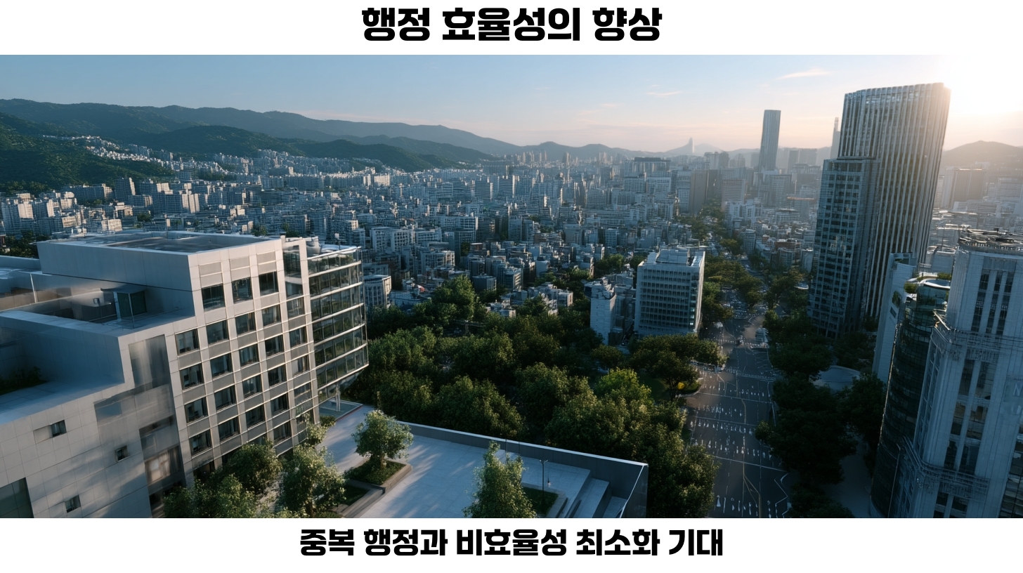 지방행정 통합의 필요성과 효과 분석