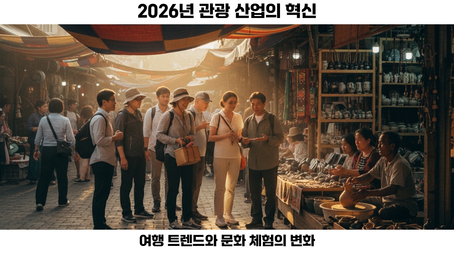 관광 산업의 최신 동향 및 여행 트렌드 분석