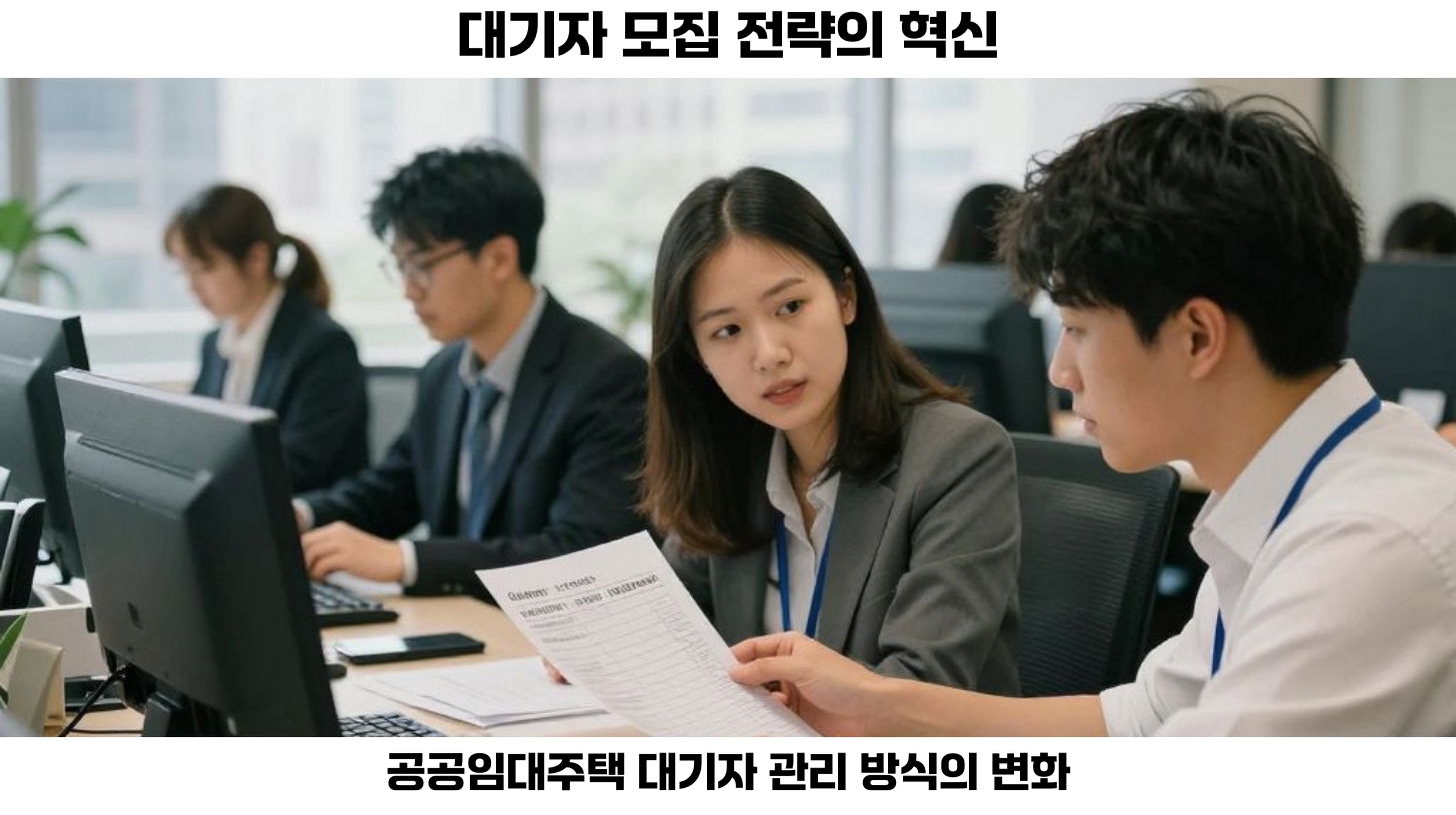 첫번째, 공공임대주택에 대한 입주 대기자를 관리하고 모집하는 방식인 대기자 모집 전략의 효율성 제고를 위해 각종 개선이 이루어지고 있다.