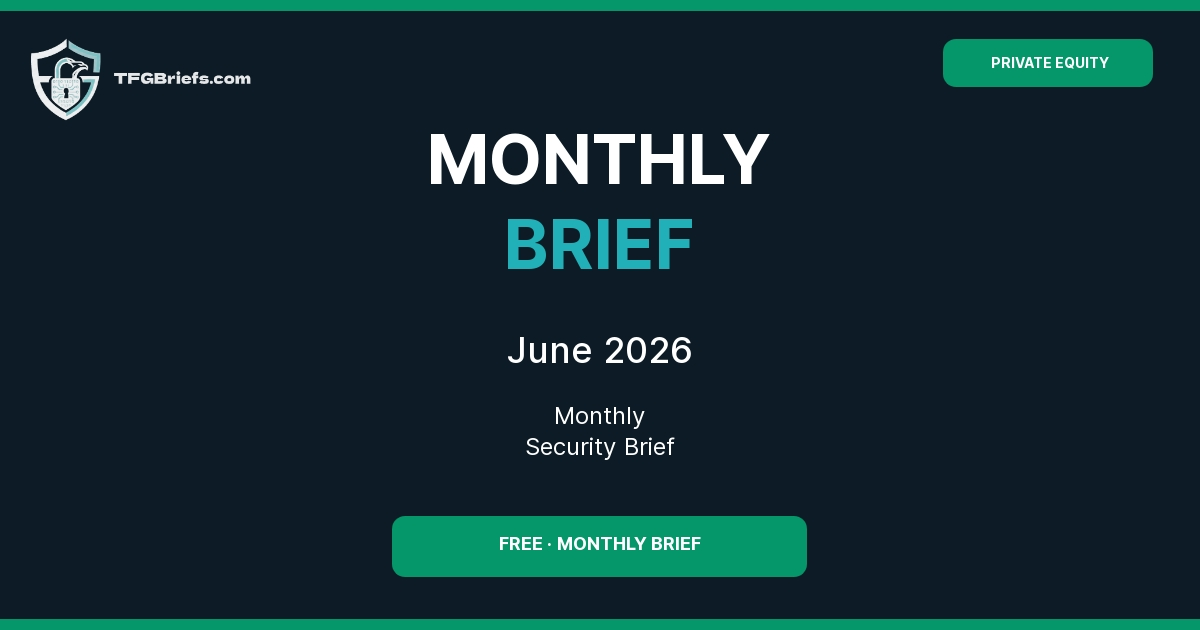 Private Equity Monthly Cybersecurity Brief — June 2026
