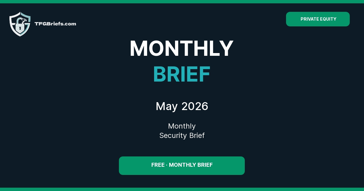 Private Equity Monthly Cybersecurity Brief — May 2026