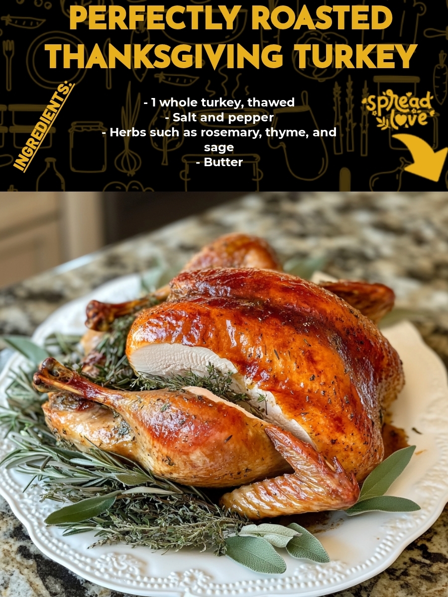 Perfectly Roasted Thanksgiving Turkey
