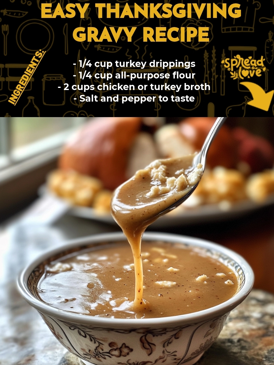 Easy Thanksgiving Gravy Recipe