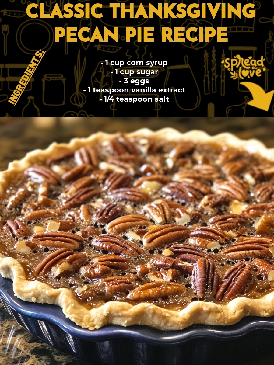 Classic Thanksgiving Pecan Pie Recipe