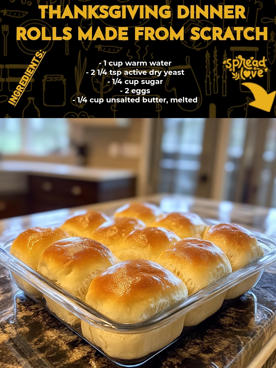 Thanksgiving Dinner Rolls Made from Scratch